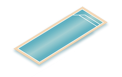 3.4 m x 9 m 1.1-1.98 m Profundidad
